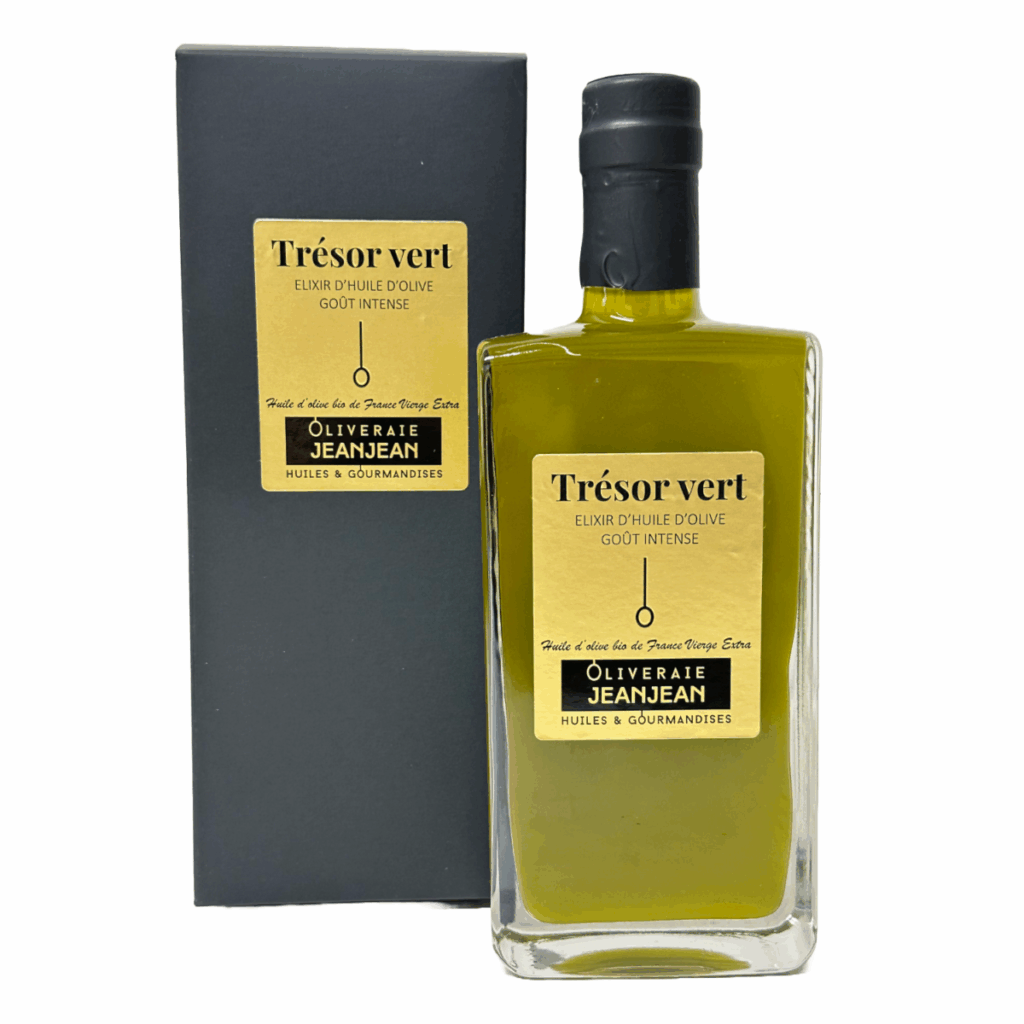 Huile Cuvée Trésor Vert BIO – “Goût Intense Très Puissant”