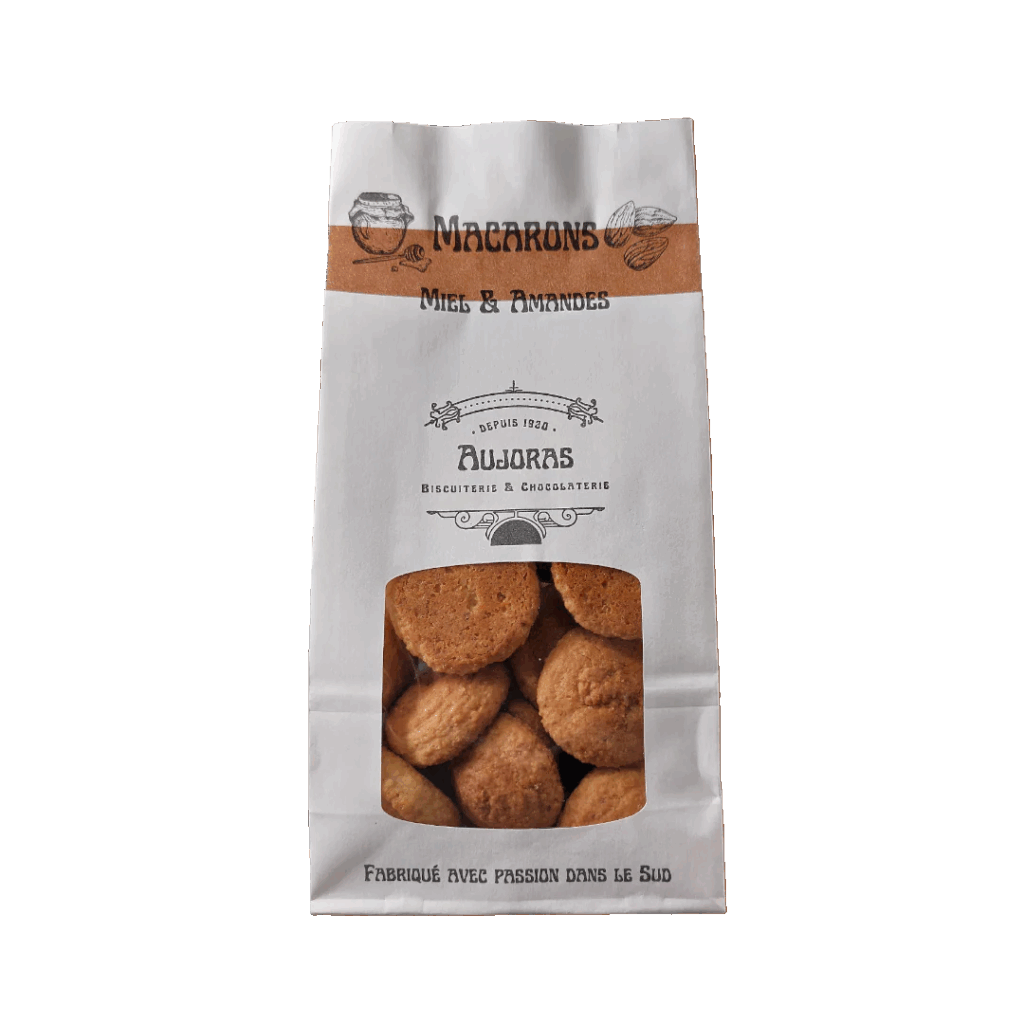 Macarons miel et amandes